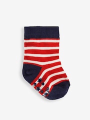 JoJo Maman Bébé Socken mit Rettungswagen-Motiv, 3er-Pack - Bild 4 von 4