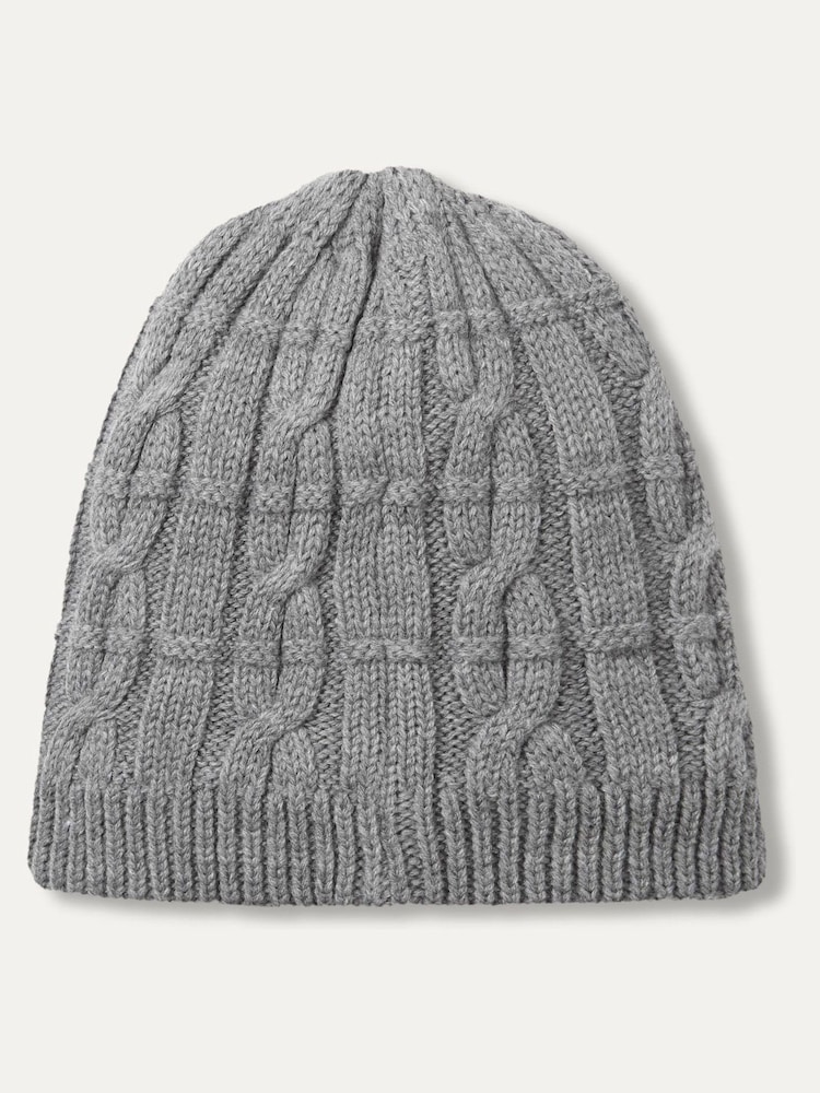 Sealskinz Blakeney Waterproof Cold Weather Cable Knit Beanie - Image 2 of 2