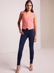 Denim Inky Blue Skinny Jeans - Image 1 of 7