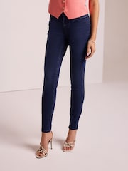 Denim Inky Blue Skinny Jeans - Image 3 of 7