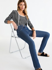 Mid Blue Wash Slim Lift And Shape Jeans - Image 2 of 7
