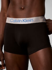 Calvin Klein White Band Micro Stretch Boxer Briefs 3 Pack - Image 5 of 5
