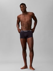 Rød - Calvin Klein Low Rise Icon bomullsshorts med Stretch 3 -pakning - Bilde 4 av 6