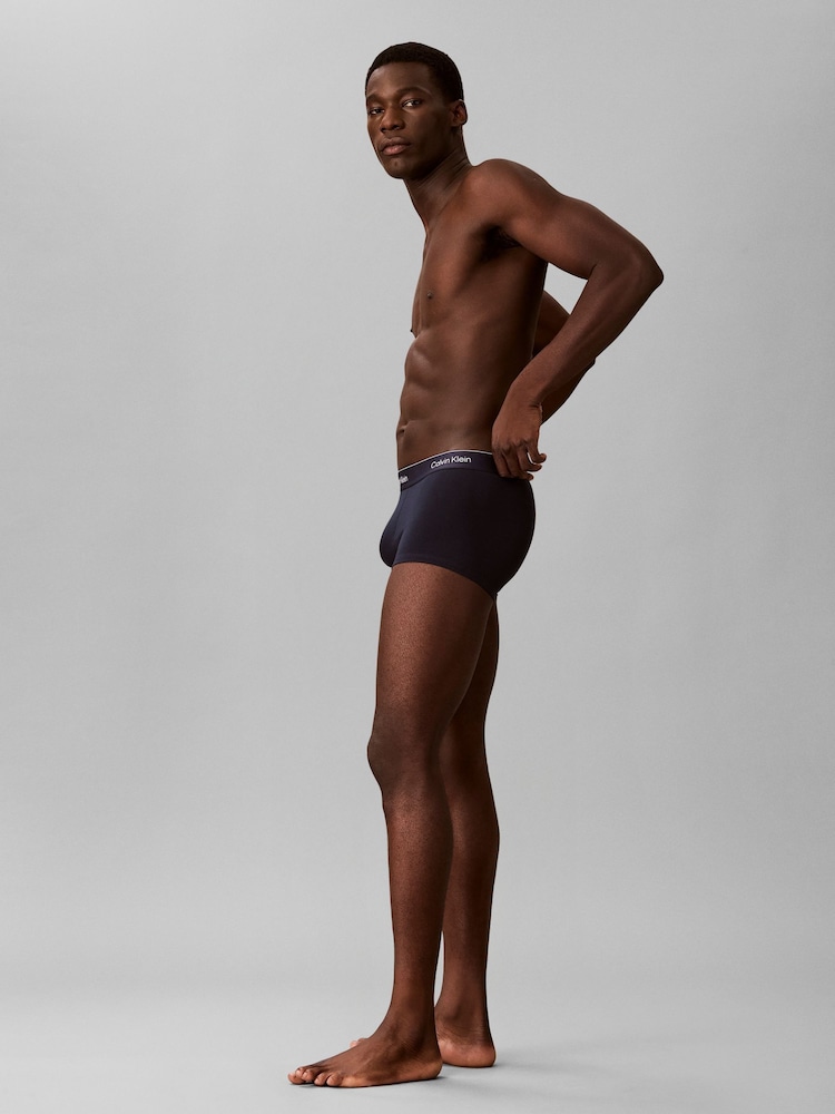 Rød - Calvin Klein Low Rise Icon bomullsshorts med Stretch 3 -pakning - Bilde 6 av 6