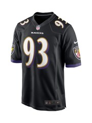 Fanatics Baltimore Ravens Game Alternate Calais Campbell Black Jersey Youth - Image 2 of 3