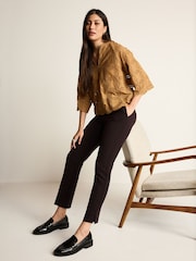 Black Slim Tailored Trousers - Image 2 of 5