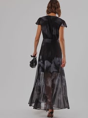 Religion Black/Blue Indium Maxi Tea Dress - Image 5 of 8