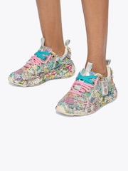 Kurt Geiger London Pink Trainers - Image 2 of 5