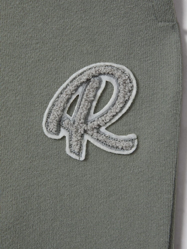 Reiss Pistachio Toby Teen Elasticated Waist Motif Joggers - Image 3 of 3