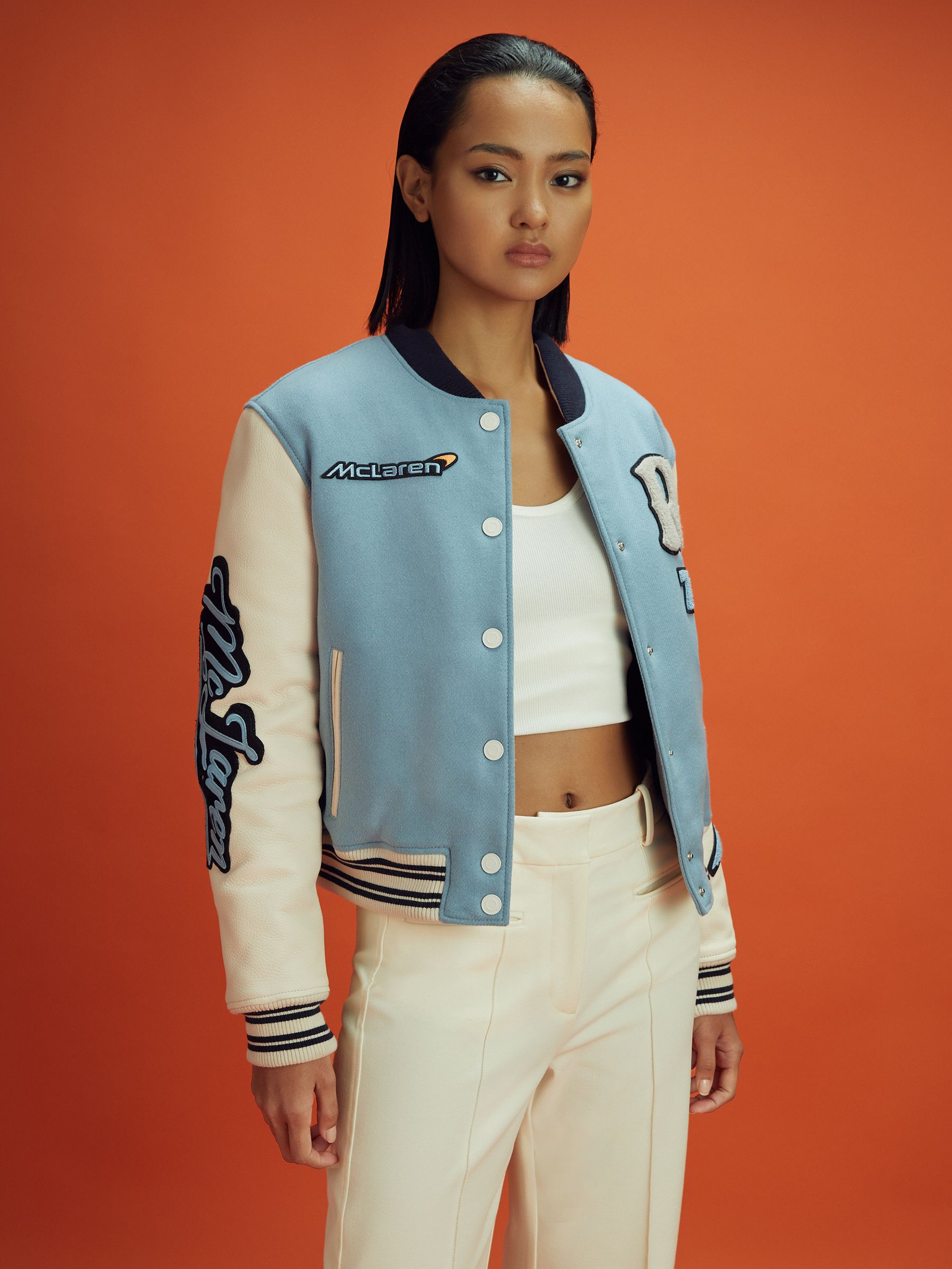 Buy Reiss x McLaren F1 Team Soft Blue/Ecru McLaren F1