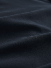 Navy Blue Slim Smart Textured Chino Trousers - Image 9 of 9