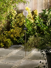 White/Gold Solar Confetti Glass Path Finder - Image 1 of 6
