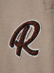 Reiss Taupe Cade 13-14 yrs Cotton Motif Hoodie - Image 4 of 4