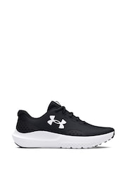 Under Armour Black/Grey Surge 4 Trainers - Image 1 of 8