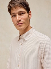 Қызғылт - White Stuff Bruton Oxford жейдесі - 6суретінің 4 суреті