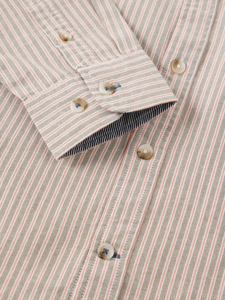 Қызғылт - White Stuff Bruton Oxford жейдесі - 6суретінің 6 суреті