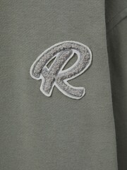 Reiss Pistachio Cade Teen Cotton Motif Hoodie - Image 3 of 3