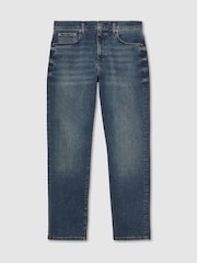 Reiss Dark Blue Leon Comfort-Stretch Jeans - Image 2 of 7