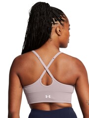 Under Armour Grey Vanish Seamless Low Support Bra - Image 4 of 12