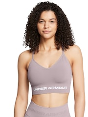 Under Armour Grey Vanish Seamless Low Support Bra - Image 6 of 12