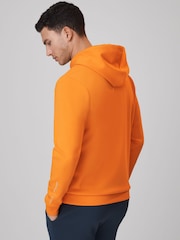 Reiss x McLaren F1 Team Papaya Interlock Jersey Hoodie - Image 5 of 6