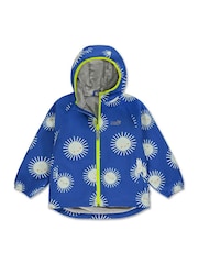Muddy Puddles Blue Recycled EcoLight Waterproof Jacket - Image 2 of 3