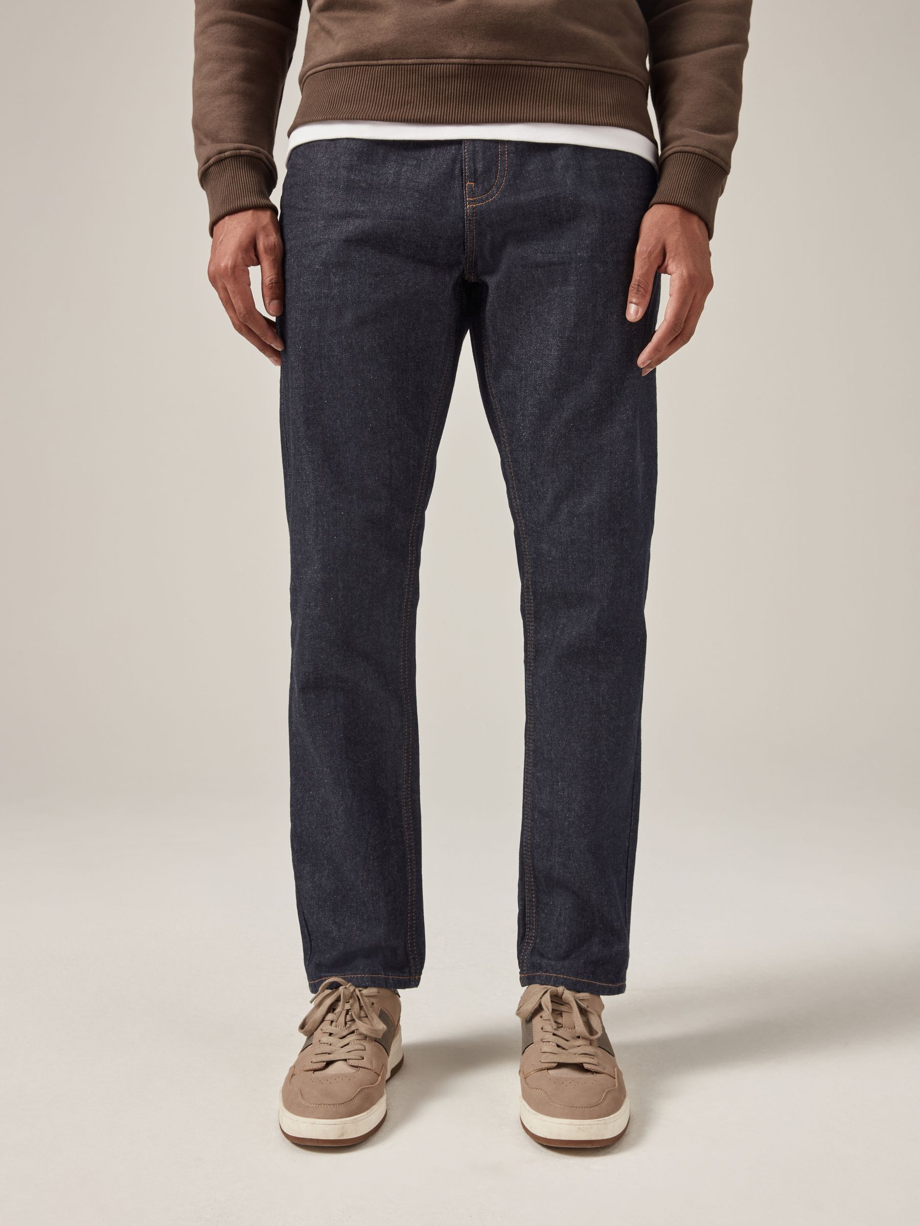 Blue Dark Slim Fit 100 Cotton Authentic Jeans