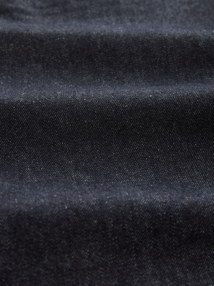 Blue Dark Slim Fit 100% Cotton Authentic Jeans - Image 10 of 10