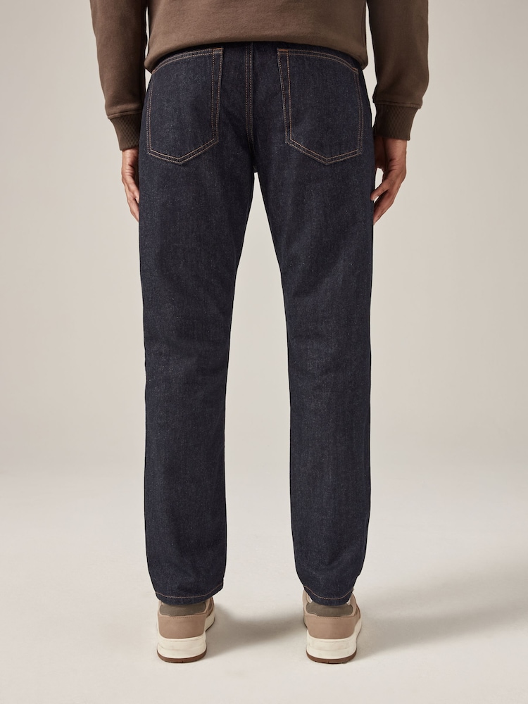 Bleu foncé - Jean authentique 100% coton - Image 4 of 10