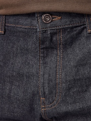 Blue Dark Slim Fit 100% Cotton Authentic Jeans - Image 5 of 10