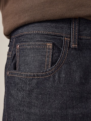 Blue Dark Slim Fit 100% Cotton Authentic Jeans - Image 6 of 10