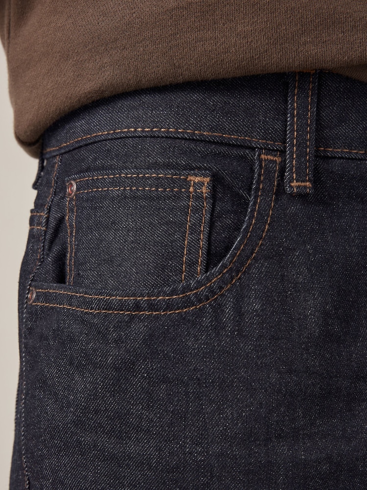 Bleu foncé - Jean authentique 100% coton - Image 6 of 10