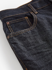 Blue Dark Slim Fit 100% Cotton Authentic Jeans - Image 8 of 10