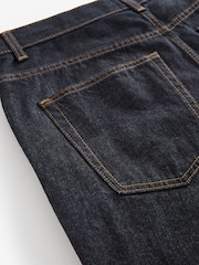 Blue Dark Slim Fit 100% Cotton Authentic Jeans - Image 9 of 10
