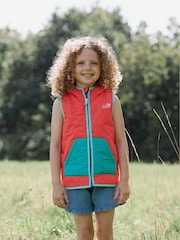 Muddy Puddles Pink Quilted Colourblock Gilet - Image 1 of 3