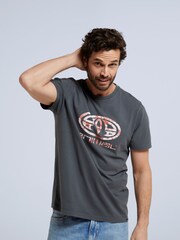 Animal Grey Jacob Mens 100% Cotton T-Shirt - Image 1 of 8