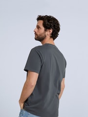 Animal Grey Jacob Mens 100% Cotton T-Shirt - Image 2 of 8