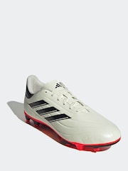 adidas White Football Copa Pure II Club Flexible Ground Adult Boots - Image 3 of 11