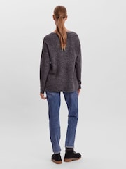 VERO MODA Grey Soft Touch Knitted Jumper - Image 2 of 5