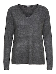 VERO MODA Grey Soft Touch Knitted Jumper - Image 5 of 5