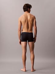 Calvin Klein Blue Trunks 3 Pack - Image 3 of 7