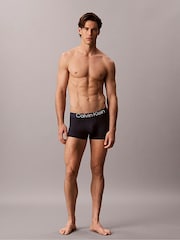 Calvin Klein Blue Trunks 3 Pack - Image 5 of 7