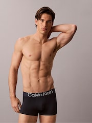 Calvin Klein Blue Trunks 3 Pack - Image 7 of 7