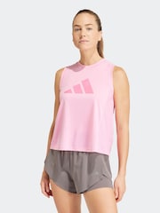 Розовый - Спортивная майка с логотипом adidas Train Essentials - Изображение 1 из 7
