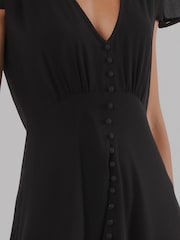 Religion Black Indium Maxi Tea Dress - Image 5 of 8