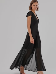 Religion Black Indium Maxi Tea Dress - Image 7 of 8