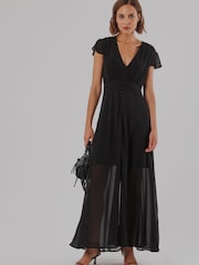 Religion Black Indium Maxi Tea Dress - Image 8 of 8