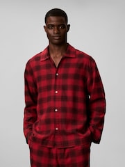 Top de pijama de franela de Calvin Klein - Imagen 1 de 6