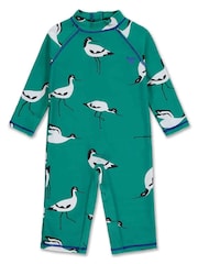 Muddy Puddles Green Recycled UV Protective Surf Suit - Image 2 of 3