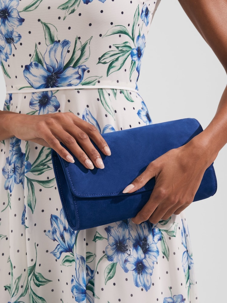 Hobbs Blue Sarah Clutch - Image 2 of 4